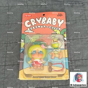 Crybaby Coconut Figure Pop Mart, Green